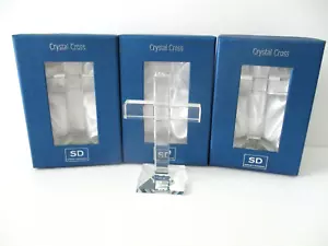Simon Designs Crystal Cross Set of 3 New - Picture 1 of 5