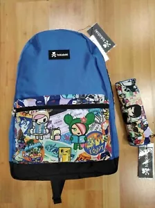 TOKIDOKI Zaino Americano Scuola Tempo Libero + Tombolino - Foto 1 di 1