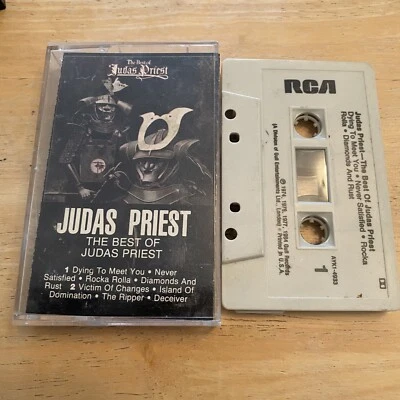 Judas Priest The Best Of Judas Priest (Cassette Tape) USA VERSION - Image 1 of 3