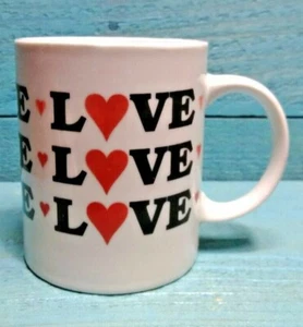 HOUSTON FOODS LOVE COFFEE MUG C HANDLE 10 OUNCES FREE SHIPPING! - Picture 1 of 6