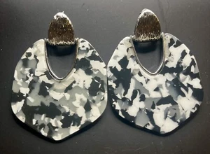 Juego de Pendientes Estampado Animal Clásico Diseño Ovalado Nuevo J0003 - Imagen 1 de 5