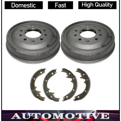 Kit de tambores de freno delanteros y zapatas de freno para Ford F-100 1961-1963 Foto 1 de 3