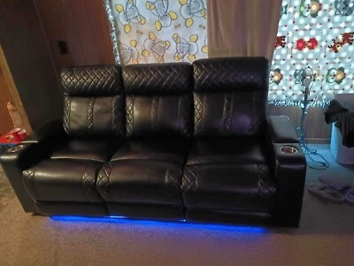 American Freight Couch With Led Lights - Image 1 of 4