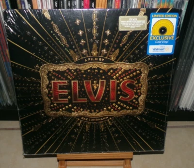 ELVIS SOUNDTRAK GOLD LP DOJA CAT VEGAS CAN'T HELP POWER OF MY LOVE I THE GHETTO - Image 1 of 4