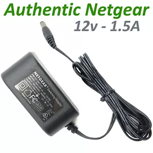 Genuine Netgear AC/DC Adapter 12V for Netgear WAX202 WiFi 6 Gigabit Router OEM - Picture 1 of 5