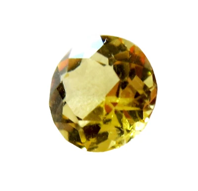 MADIERA Topaz .55ct BRILLIANT Gemstone OLD Stock - Image 1 of 4