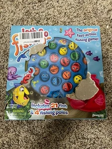 CROWN & ANDREWS Pressman Toys Lets GO Fishin New/Damaged Box - Picture 1 of 6