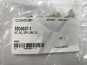 100pcs - Commscope 5504657-1 AMP Tyco SC Fibre Connector Plug - Only One on eBay - Picture 1 of 3