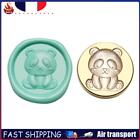 Round-shaped Stamp Head 3D Relief Copper Head for Wedding Card (Panda) FR