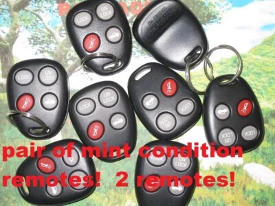 2 OEM Saturn 24401698 Saturn L Series Remote Fob Transmitter UNUSED CONDITION! - Image 1 of 2