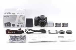 【Top MINT in Box】 Pentax K-S2 Black Body 20.1 MP 18-50mm f/4-5.6 Lens From JAPAN - Picture 1 of 18