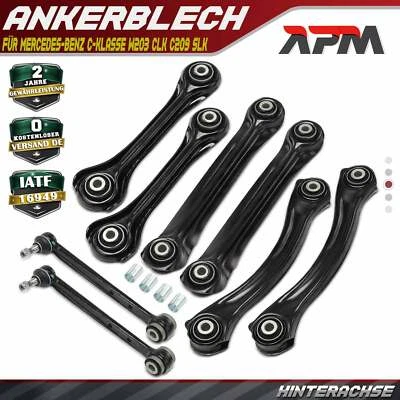 8x Rear Control Arm Set for Mercedes-Benz C-Class W203 CLK C209 SLK - Image 1 of 4