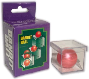 BANDIT BALL CLEAR BOX Set Zaubertrick Anfänger Nahaufnahme Spielzeug Penetration Kunststoff - Bild 1 von 6