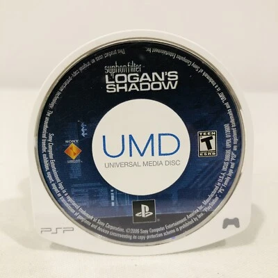 SYPHON FILTER: LOGAN’S SHADOW SONY PSP PORTABLE 2006 SHOOTER GAME DISC WORKS - Image 1 of 2