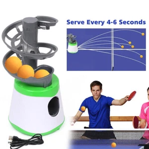 Table Tennis Robot Machine Ping Pong Ball Automatic Training Ball Practice Mini - Picture 1 of 13