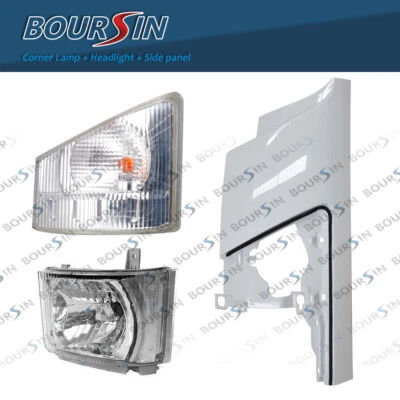 Side Panel + Corner Lamp + Headlight LH For ISUZU NPR NQR NRR 2008- Driver side - Image 1 of 2