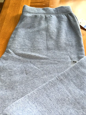 NWT KAREN SCOTT SPORT DENIM BLUE FLEECE PULL ON PANTS SIZE P/XL - Image 1 of 4