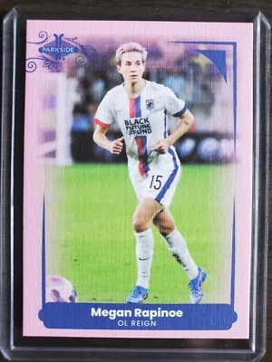 2022 Parkside Paramount NWSL Megan Rapinoe #/225 Pink Parallel  - Image 1 of 2