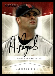 2005 Skybox Autographics Albert Pujols #50 St. Louis Cardinals - Imagen 1 de 2