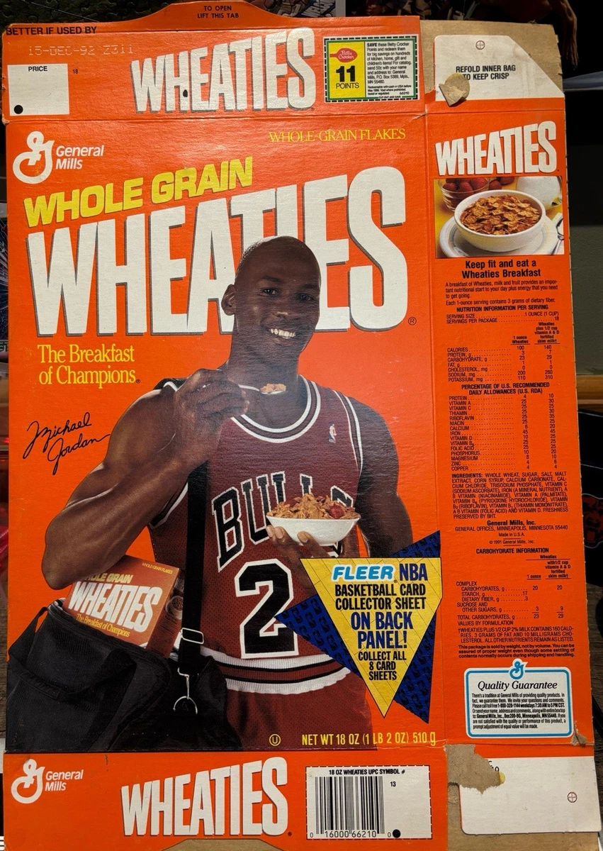 Michael Jordan Vintage Sports Cereal Boxes for sale | eBay