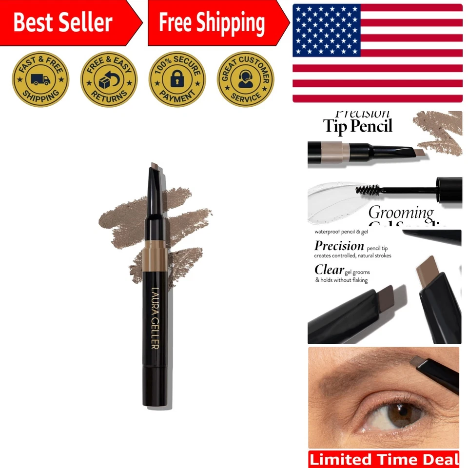 Lápiz y gel para cejas impermeables Sculpt-n-Stay - cejas perfectas sin esfuerzo en color topo Foto 1 de 4