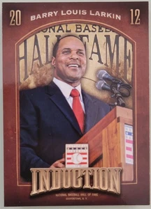 2013 Cooperstown Induction Barry Larkin #12 - Picture 1 of 2