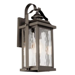 KICHLER Linford 1-Light 17.25-in H Outdoor Wall Light in Olde Bronze Finish w... - Bild 1 von 7