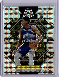 2022-23 Panini Mosaic - Rookies Ochai Agbaji #208 Silver Prizm (RC) - Picture 1 of 2