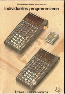 Texas Instruments "TI-58(58C, 59)" / Handbuch "Individuelles programmieren" - Bild 1 von 1