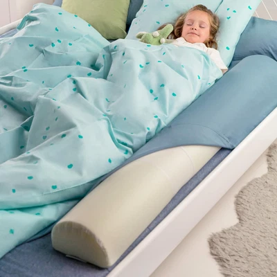 Paquete de 2 parachoques de cama para niños pequeños 53" | rieles de cama de espuma para cama Queen, King, Twin, Completo- Foto 1 de 4