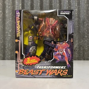 Rampage Beast Wars Biocombat Transformers Transmetal 1999 With Box Complete - Bild 1 von 9