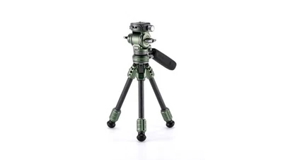 Tilta VT03 Tabletop Video Fluid Head with 1-Stage Carbon Fiber Legs (green) - Image 1 of 4