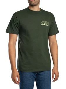 Vans Men's Shop Front Back Graphic T-Shirt, Green - Picture 1 of 5