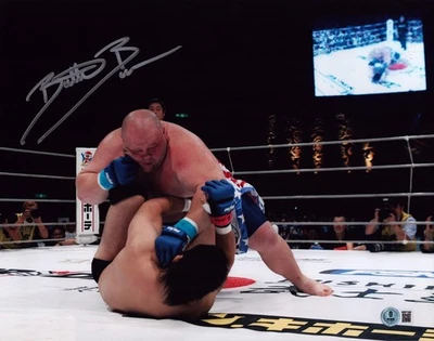 Butterbean Signed Pride FC 11x14 Photo BAS COA Bushido 12 Minowa Picture Auto'd - Image 1 of 4