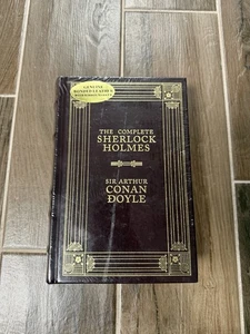 1992 Complete Sherlock Holmes Barnes Noble Conan Doyle Gold Edges NEW SEALED - Picture 1 of 2