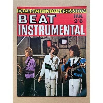 VARIOUS 1967 BEAT INSTRUMENTAL MAGAZINE JANUARY 1967  - SMALL FACES/WHO/TROGGS/M - Image 1 of 2