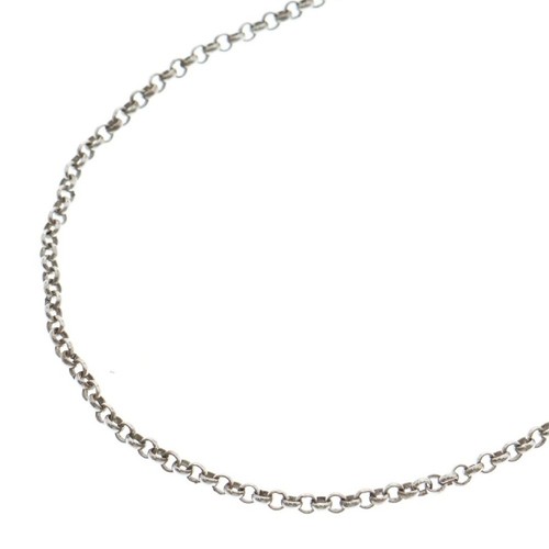 CHROME HEARTS COLLANA CUORI CROMATI R16 Rotolo Catena Collana 1h Argento BCA082 Usatof9530