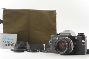 Tested OK! [N MINT] Olympus OM-10 Black + OM-System Zuiko 50mm f/1.8 From JAPAN - Picture 1 of 19