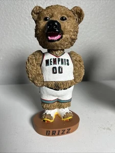 Vintage Memphis Grizzlies Grizz Mascot Bear Bobble Head Basketball Fedex Forum - Picture 1 of 5