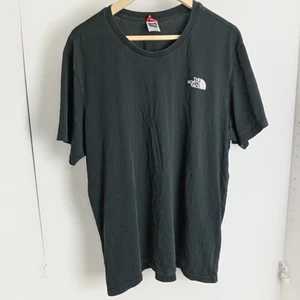 The North Face T-Shirt schwarz Herren XL Logo Print vorne und hinten - Bild 1 von 6