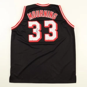 Alonzo Mourning Signed Jersey (JSA) - Picture 1 of 3