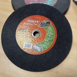 Diablo DBD120125A01C Masonry High Speed Cut Off Disc 12 Dia. in.( 3 PC ). NEW - Picture 1 of 2