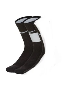 NEU Jugend Nike Größe Small (3Y-5Y) Elite Basketball Crew-Socken 2 Paar schwarz - Bild 1 von 8