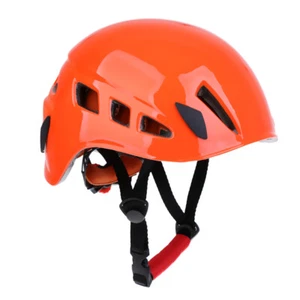 Climbing Safety Helmet Scaffolding Construction   Hard Hat Orange - Picture 1 of 3