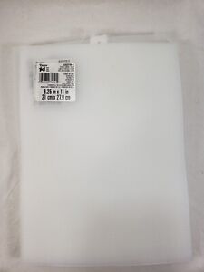 20 Sheets Darice Mesh Perforated Plastic Canvas 14 Count Clear 8.25x11" 33275-1