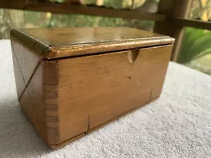 Antique Singer Sewing Puzzle Box With Attachments Oak Dovetailed Patented 1889 - Picture 1 of 24