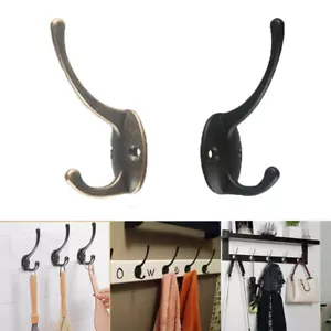 1Pcs Vintage Coat Hooks Wall Mounted Cast Antique Hook Door Clothes Hangings - Picture 1 of 5