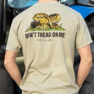 Old South Short Sleeve Tee Shirt Comfort Colors New with Tags- DONT TREAD ON ME - Picture 1 of 1