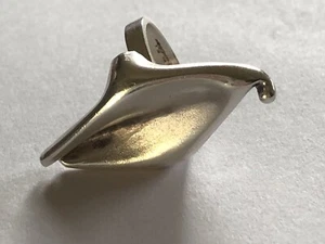 Matti Jussi Hyvärinen Sterling Silver ring  Finland Vintage Brutalist estate 638 - Picture 1 of 4