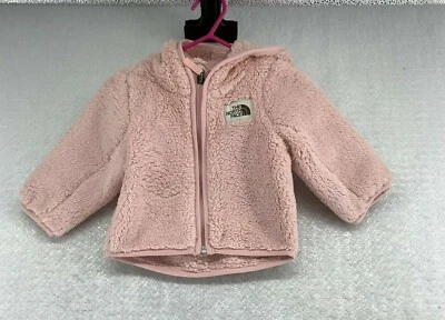 Chaqueta The North Face Unisex Niños Con Capucha Campshire Polar Rosa Melocotón Talla 3-6 M Foto 1 de 4